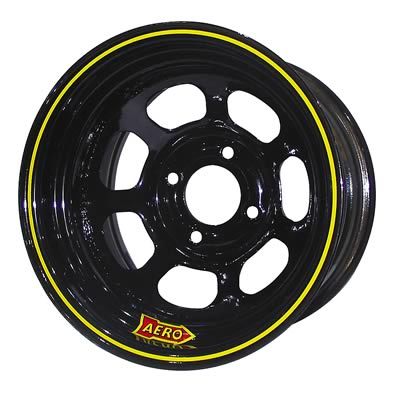 AERO RACE WHEELS 31-184040 - 13x8 4in. 4.00 Black  image