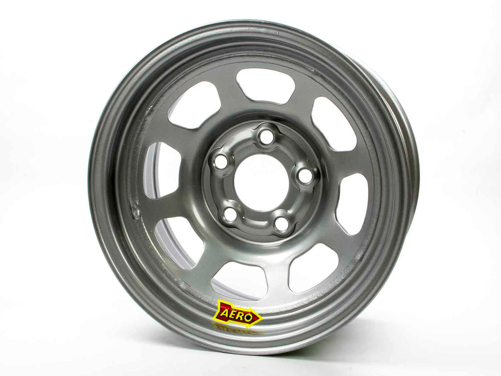 AERO RACE WHEELS 50-004720 - 15x10 2in. 4.75 Silver  image