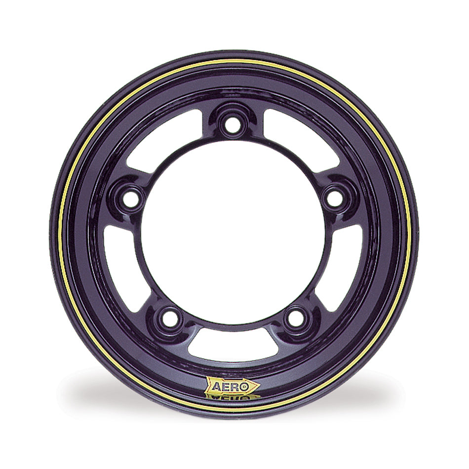AERO RACE WHEELS 51-100550-RF - 15x10 5in. Wide 5 Black  image