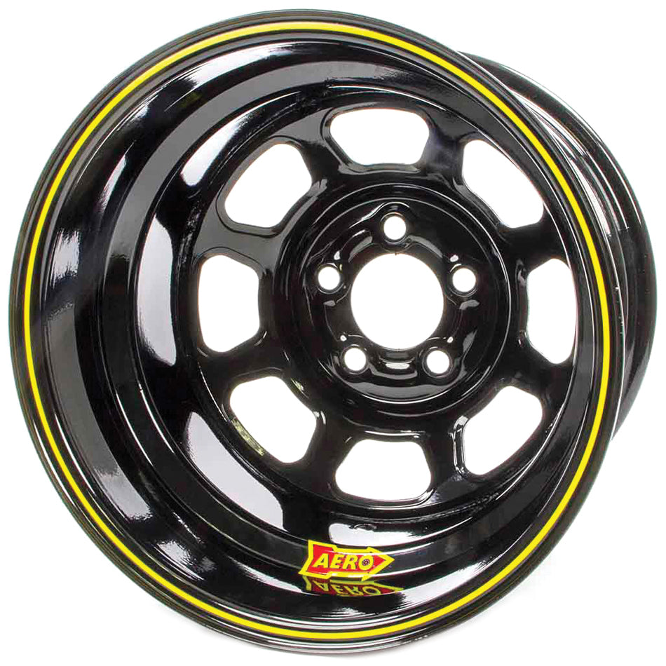 AERO RACE WHEELS 51-105050-RF - 15x10 5in. 5.00 Black  image