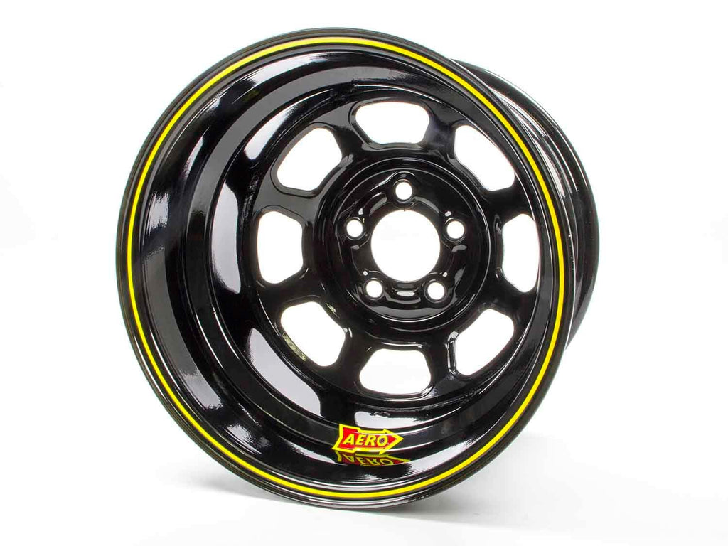 AERO RACE WHEELS 51-184720 - 15x8 2in 4.75 Black  image