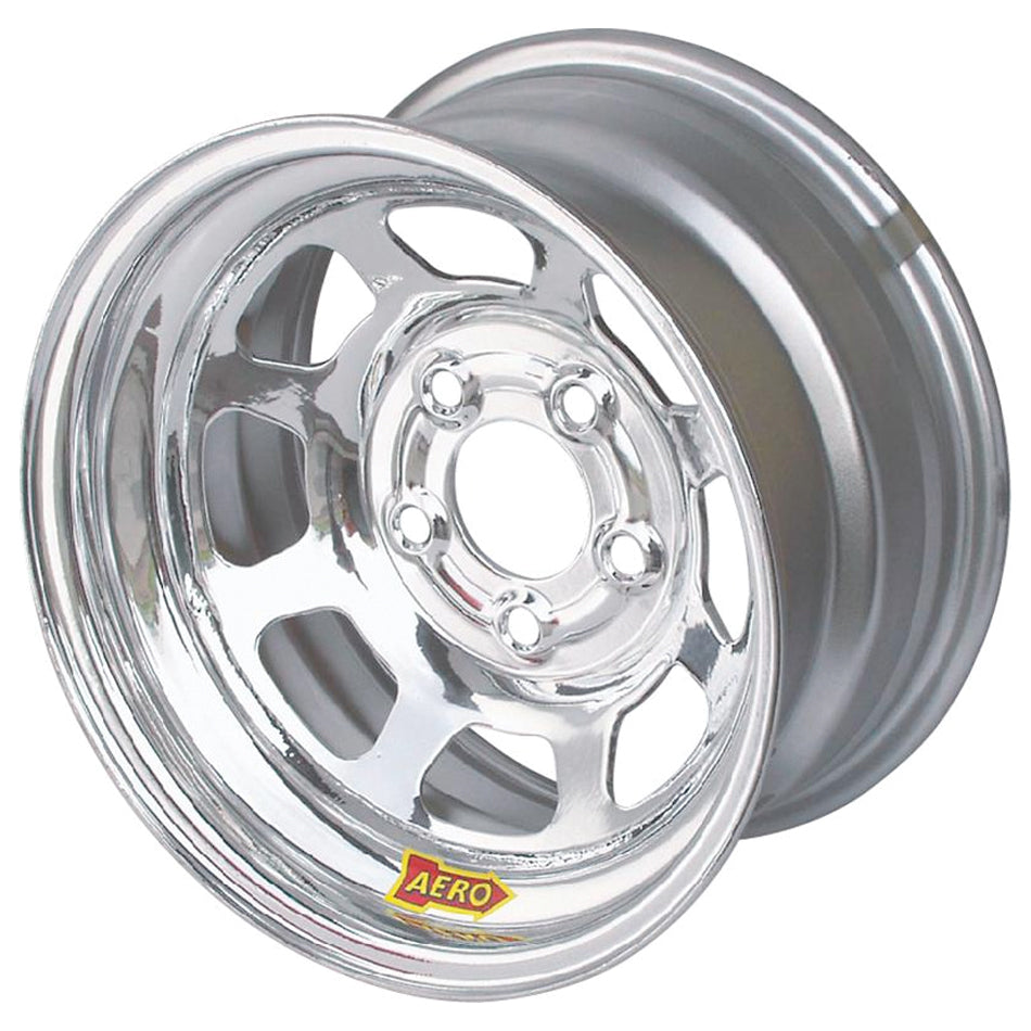 AERO RACE WHEELS 51-205030-RF - 15x10 3in 5.00 Chrome  image