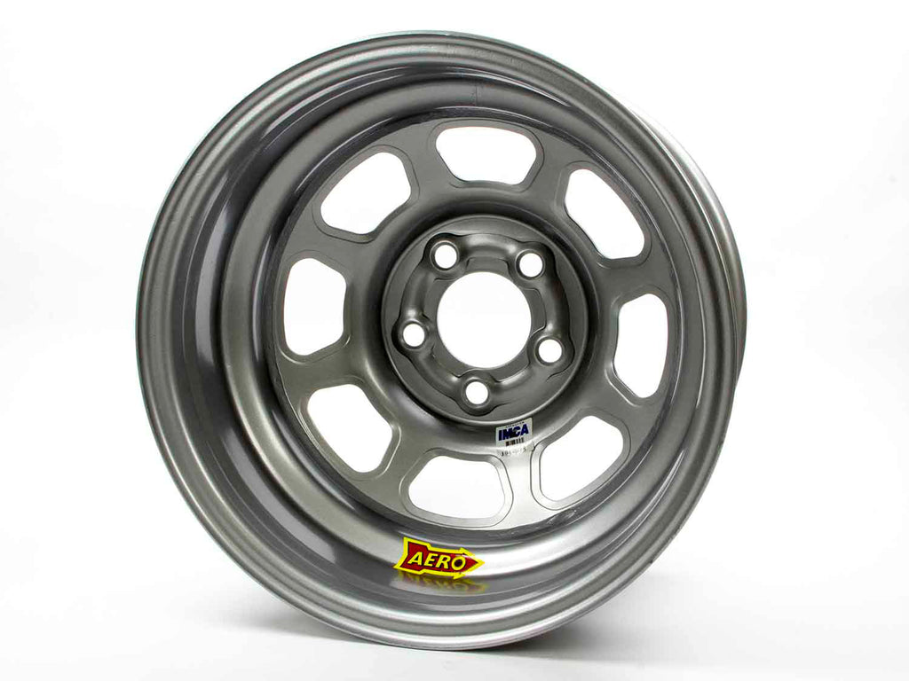 AERO RACE WHEELS 52-084710 - 15x8 1in 4.75 Silver  image