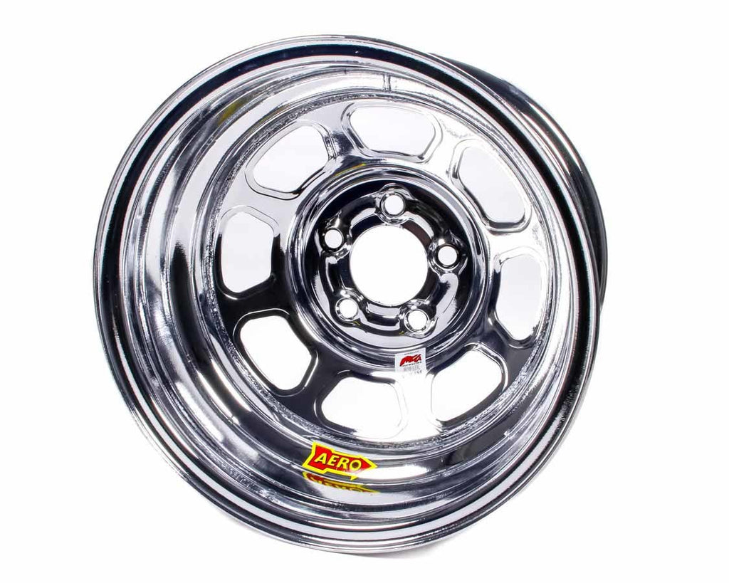 AERO RACE WHEELS 52-284710 - 15x8 1in 4.75 Chrome  image