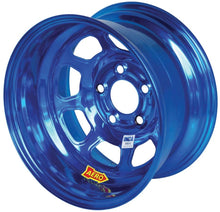 Load image into Gallery viewer, AERO RACE WHEELS 52-985020BLU - 15x8 2in 5.00 Blue Chrome image