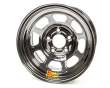 Load image into Gallery viewer, AERO RACE WHEELS 52-985040BLK - 15x8 4in 5.00 Black Chrome image