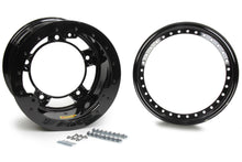 Load image into Gallery viewer, AERO RACE WHEELS 53-100530B - 15X10 3in Wide 5 Black Beadlock image