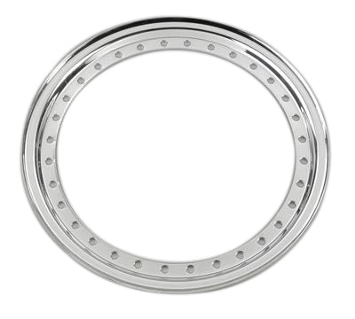 AERO RACE WHEELS 54-500004 - Outer Beadlock Ring Chrome image