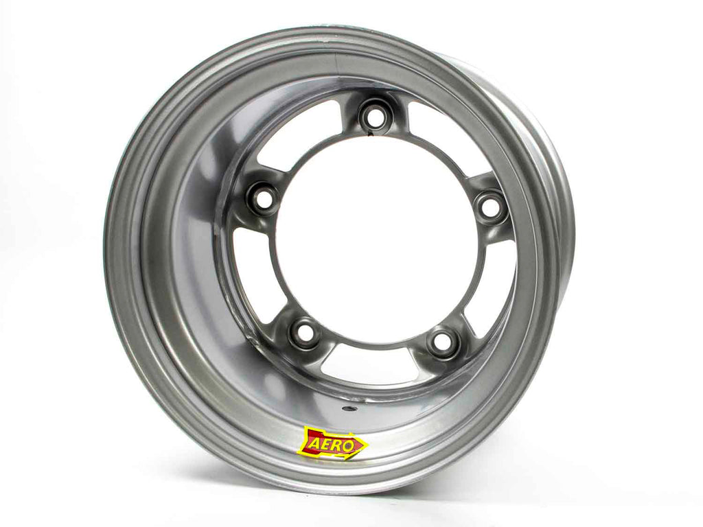 AERO RACE WHEELS 58-000540 - 15x10 4in Wide 5 Silve  image
