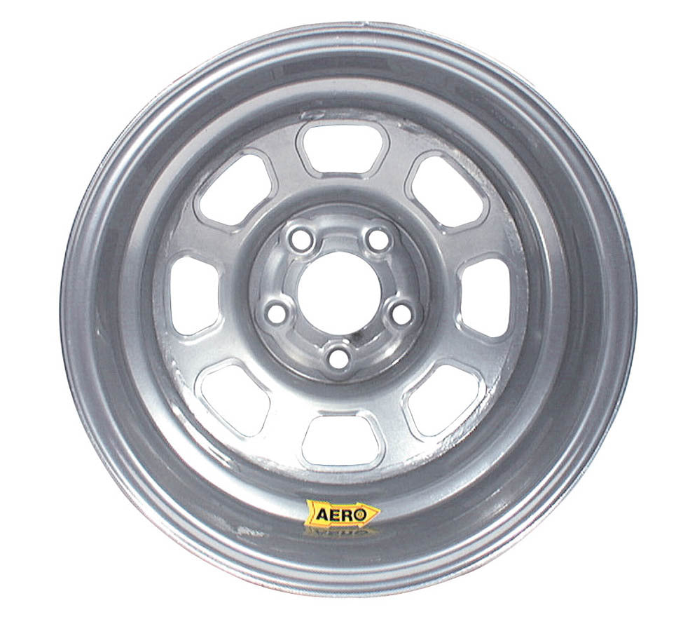 AERO RACE WHEELS 58-004730 - 15x10 3in 4.75 Silver  image