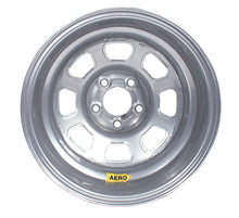 Load image into Gallery viewer, AERO RACE WHEELS 58-004730 - 15x10 3in 4.75 Silver  image