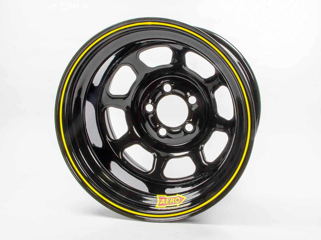 AERO RACE WHEELS 58-104720 - 15x10 2in 4.75 Black  image