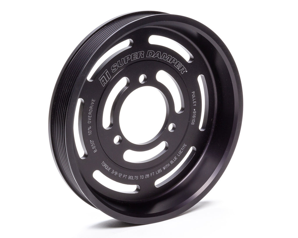 ATI PERFORMANCE 916106 - Supercharger Pulley 8.86 8-Groove Serpentine image
