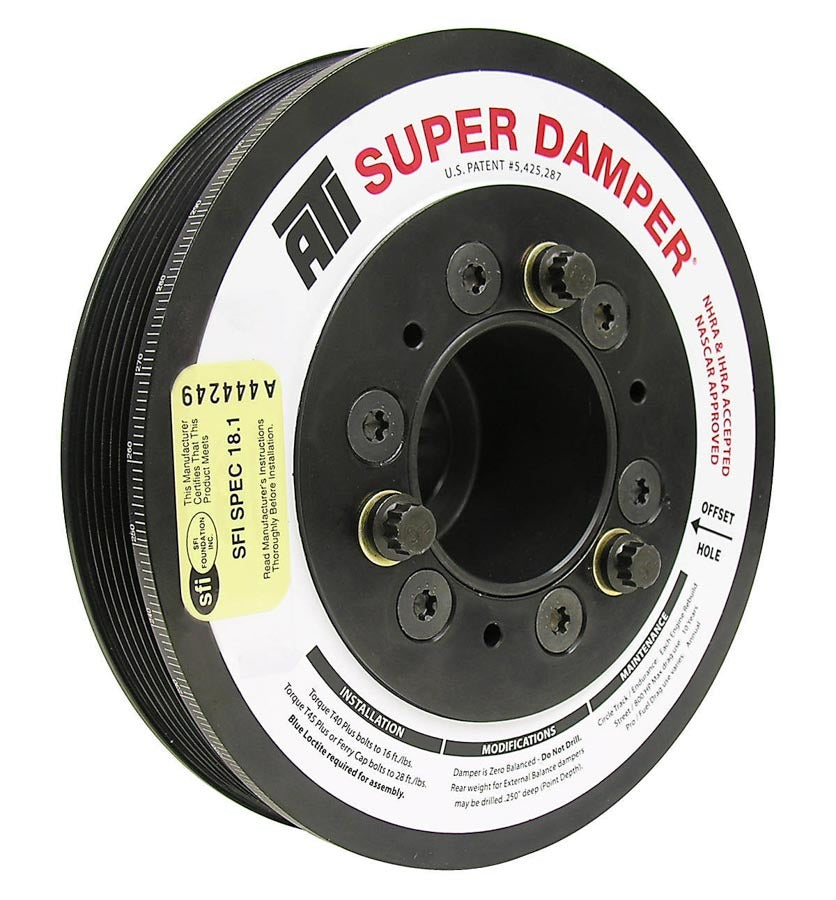 ATI PERFORMANCE 918432 - Mopar 6.75 Super Damper 6.1L Hemi 6-Rib image