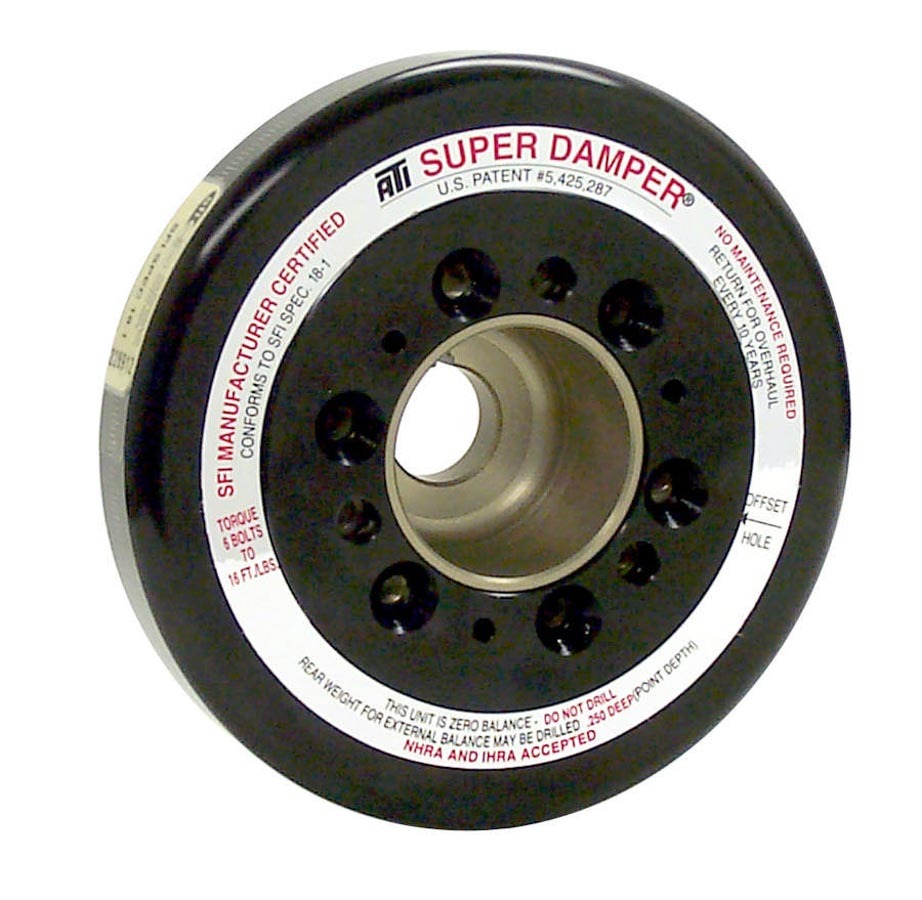 ATI PERFORMANCE 918471 - Honda B-Series Super Damper - CCW Motor Rot. image