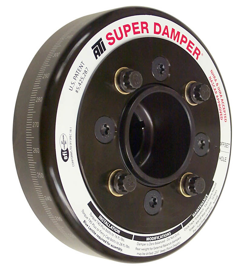 ATI PERFORMANCE 918900 - SBF 6.325 Harmonic Damper - SFI image
