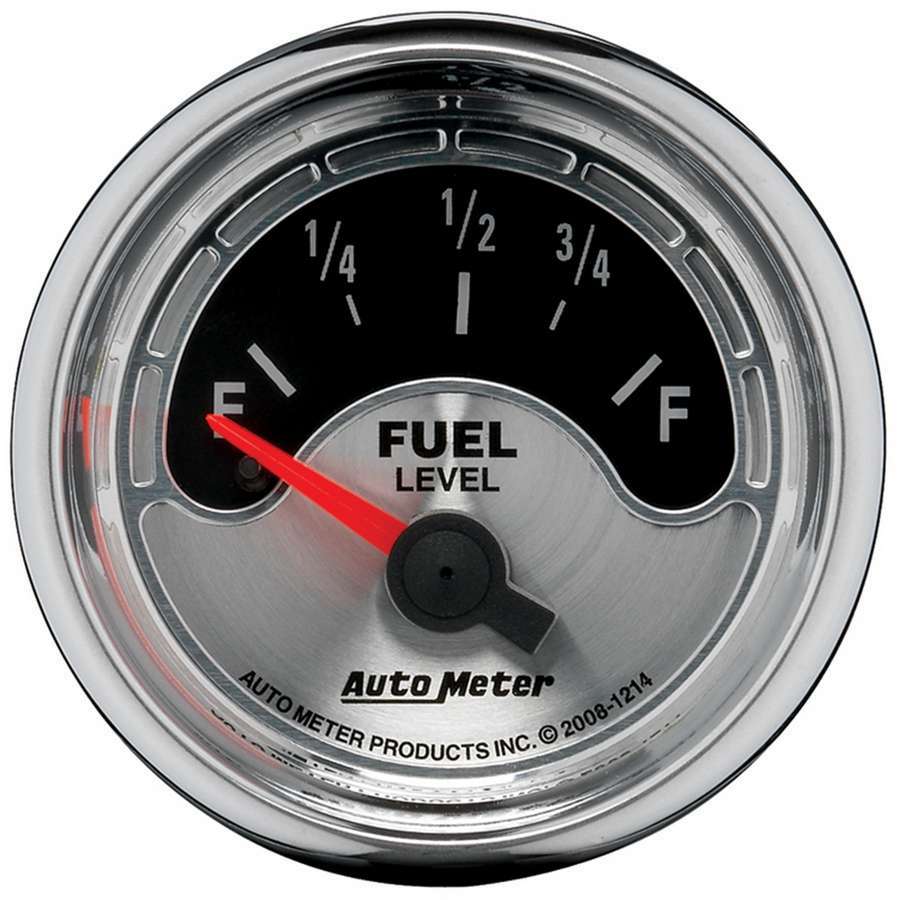 AUTOMETER 1214 - 2-1/16 A/M Fuel Gauge 0-90 Ohms image