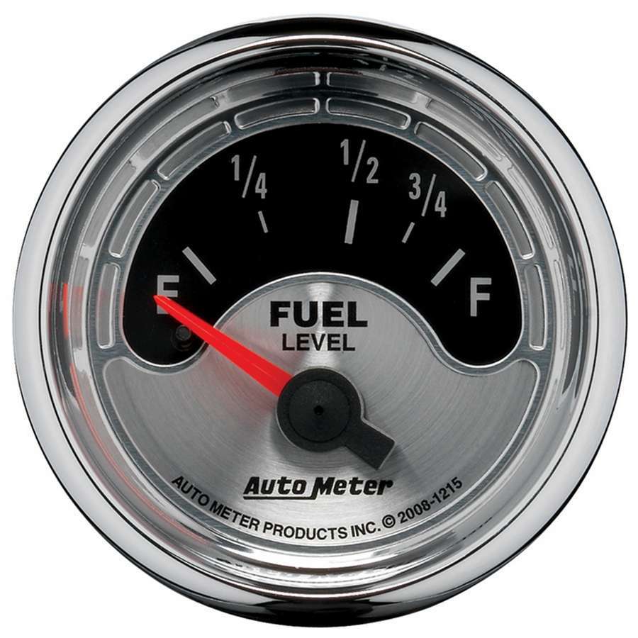 AUTOMETER 1215 - 2-1/16 A/M Fuel Gauge 73-10 Ohms image