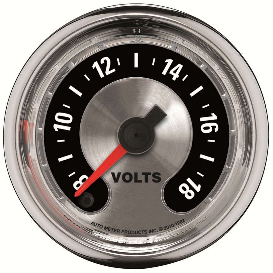 AUTOMETER 1282 - 2-1/16 A/M Voltmeter Gauge 8-18 image