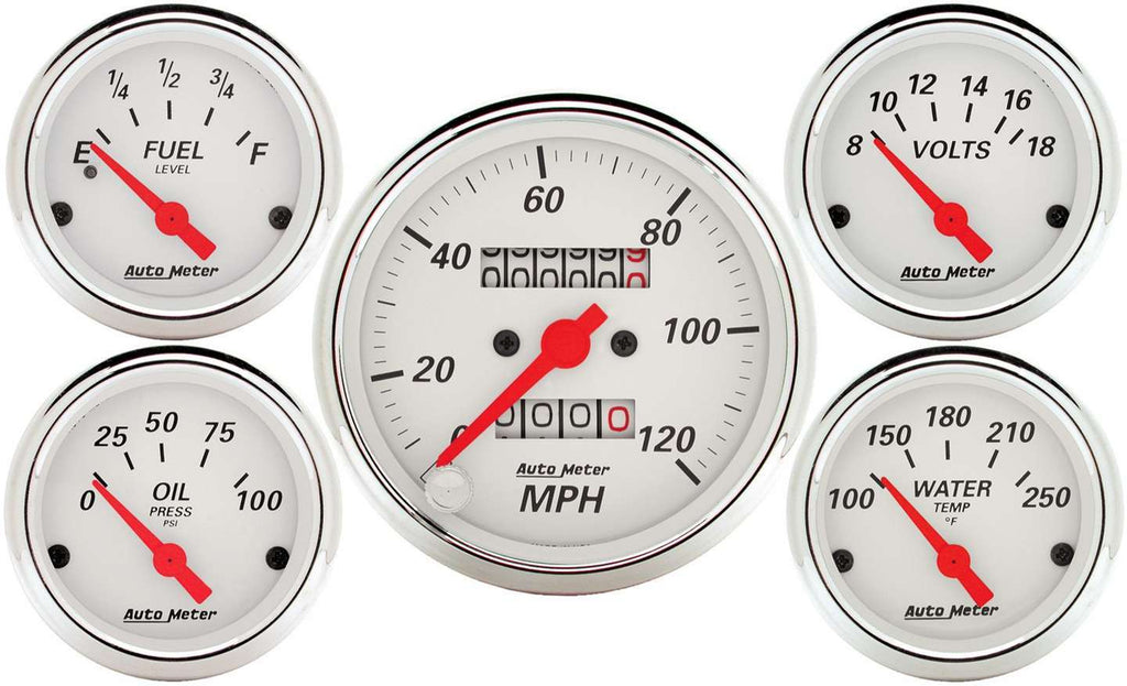 AUTOMETER 1300 - Arctic White Gauge Kit  image