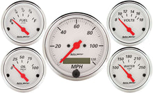 Load image into Gallery viewer, AUTOMETER 1302 - Arctic White Gauge Kit W/Red Pointer image