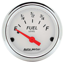 Load image into Gallery viewer, AUTOMETER 1315 - 2-1/16in A/W Fuel Level Gauge - GM 0-90 Ohms image