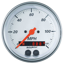 Load image into Gallery viewer, AUTOMETER 1349 - 3-3/8 Speedometer 120MPH GPS Arctic White Series image