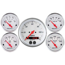Load image into Gallery viewer, AUTOMETER 1350 - Arctic White Gauge Kit w/GPS Speedo image