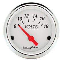 Load image into Gallery viewer, AUTOMETER 1391 - Arctic White Voltmeter  image