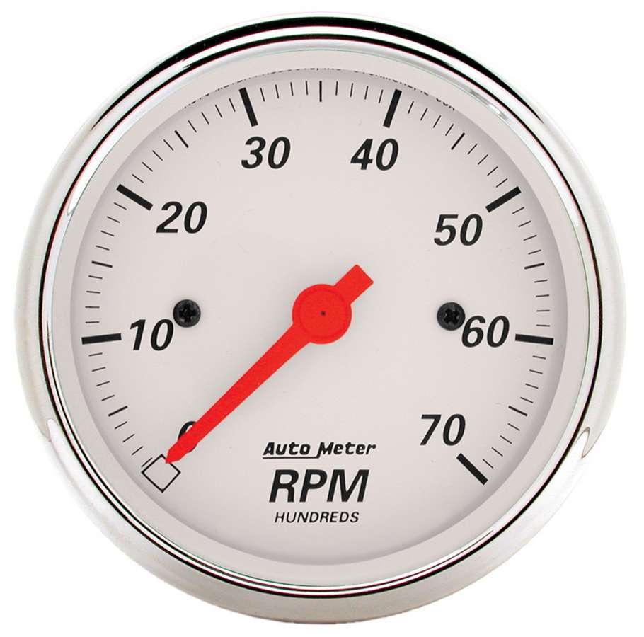 AUTOMETER 1398 - White In Dash Tach  image