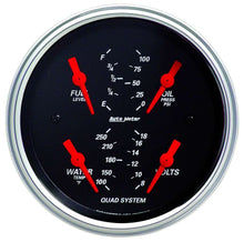 Load image into Gallery viewer, AUTOMETER 1412 - 3-3/8in Quad Gauge  image