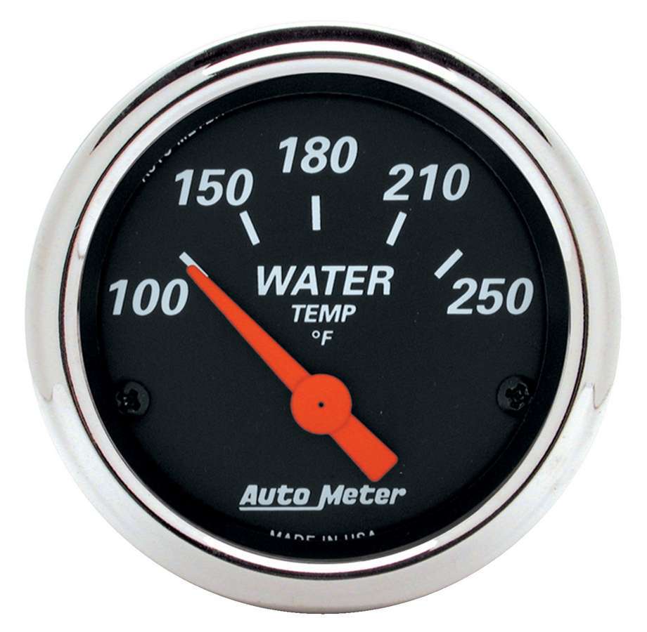 AUTOMETER 1436 - 2-1/16 D/B Water Temp Gauge - 100-250 Deg. image