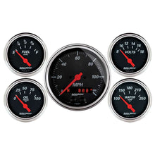 Load image into Gallery viewer, AUTOMETER 1450 - Designer Black Gauge Kit w/GPS Speedo image