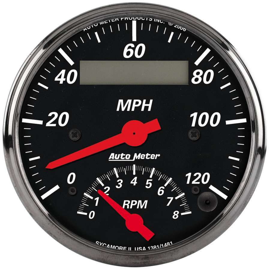 AUTOMETER 1481 - 3-3/8in D/B Tach/Speedo Combo image