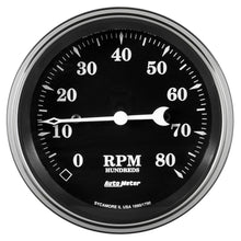 Load image into Gallery viewer, AUTOMETER 1790 - 3-3/8 Tachometer 8000 RPM Old Tyme In-Dash image