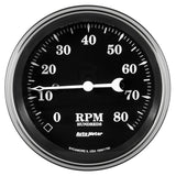 3-3/8 Tachometer 8000 RPM Old Tyme In-Dash