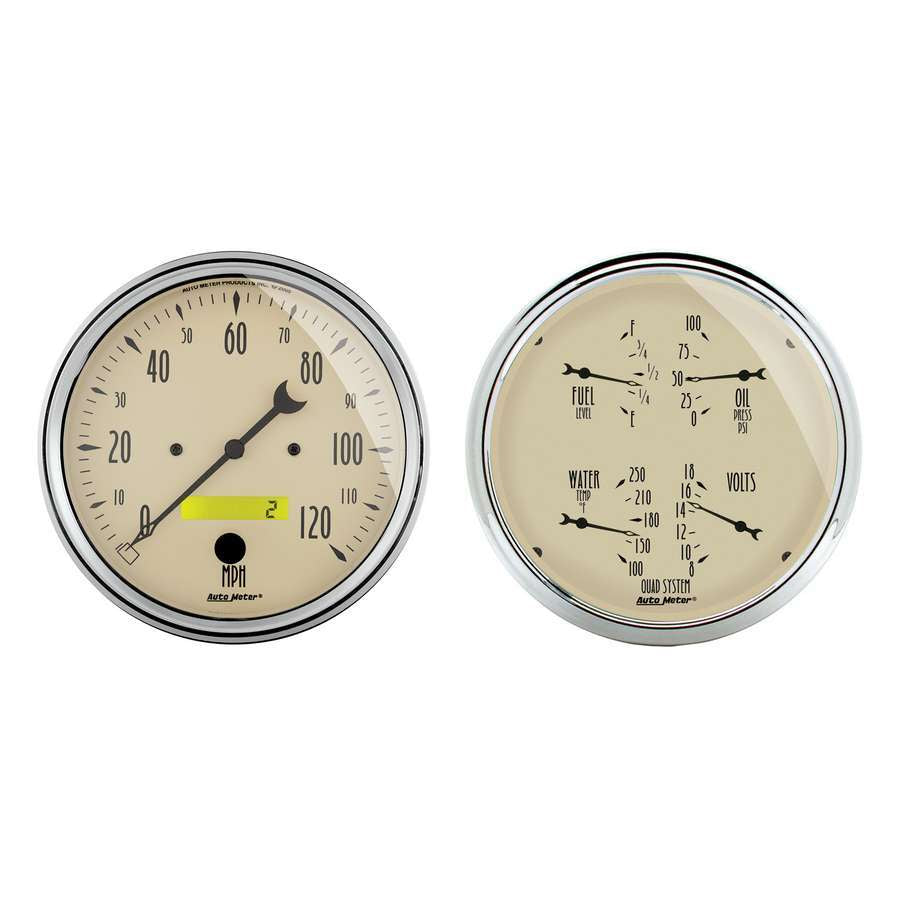 AUTOMETER 1803 - 5in A/B Quad Gauge/Speedo Kit image