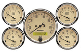 A/B 5pc. Gauge Kit w/ Elec. Speedo - Metric