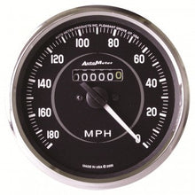 Load image into Gallery viewer, AUTOMETER 201005 - 4in Cobra Series Speedo 0-180MPH image