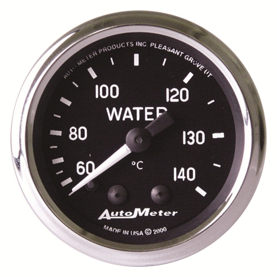 AUTOMETER 201007 - 2-1/16in Cobra Series Water Temp Gauge image