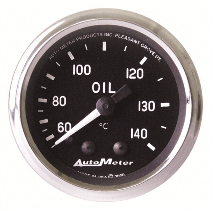 AUTOMETER 201008 - 2-1/16in Cobra Series Oil Temp Gauge image