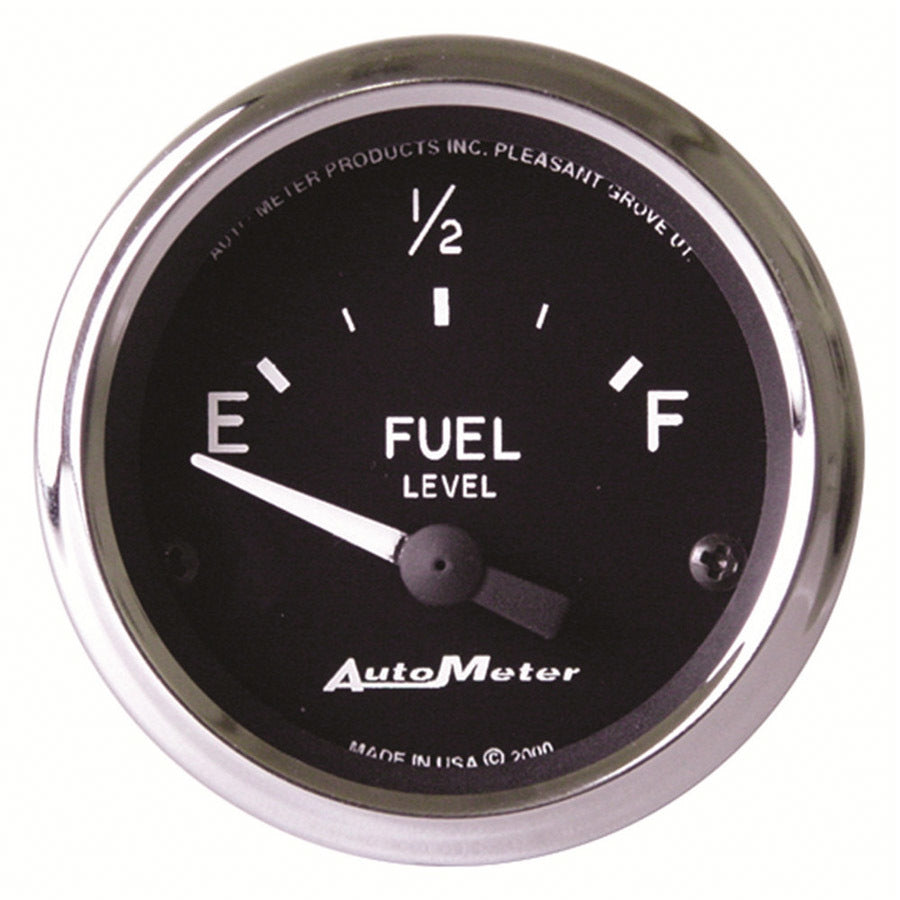 AUTOMETER 201011 - 2-1/16in Cobra Series Fuel Level Gauge 240-33 image