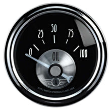 Load image into Gallery viewer, AUTOMETER 2028 - 2-1/16 B/D Oil Pressure Gauge 0-100psi image