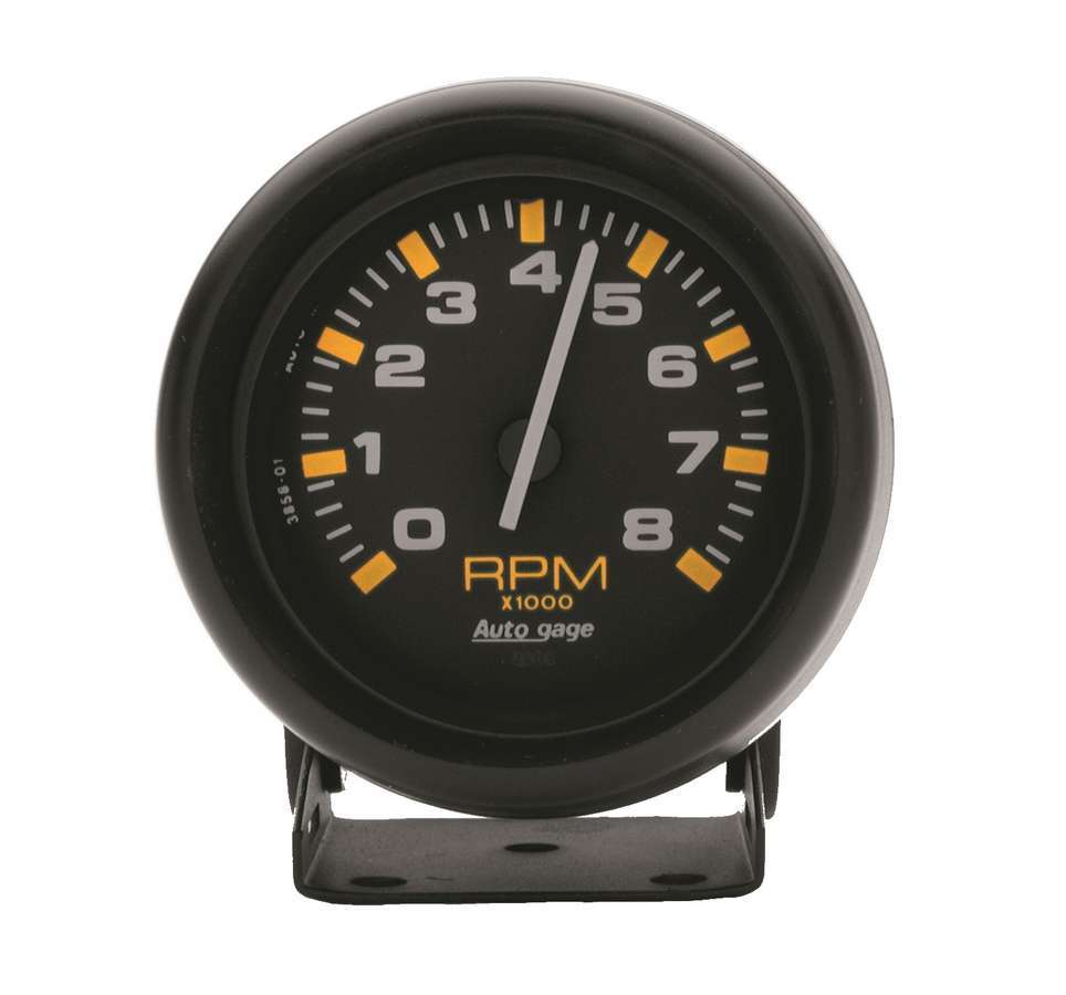 AUTOMETER 2305 - Black Mini-Tach 8 000 Rp  image