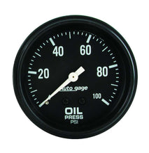 Load image into Gallery viewer, AUTOMETER 2312 - 0-100 Oil Pressure A/Gag  image