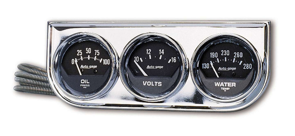 AUTOMETER 2349 - 2in Chrm Mech.Gauge Pnl  image