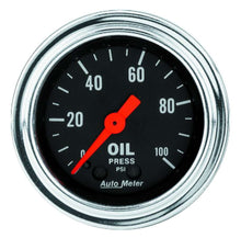 Load image into Gallery viewer, AUTOMETER 2421 - 0-100 Oil Pressure Gauge  image