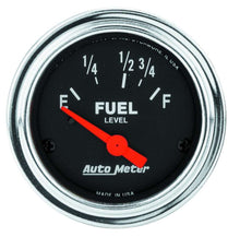 Load image into Gallery viewer, AUTOMETER 2518 - 2-1/16in Fuel Level Gauge image