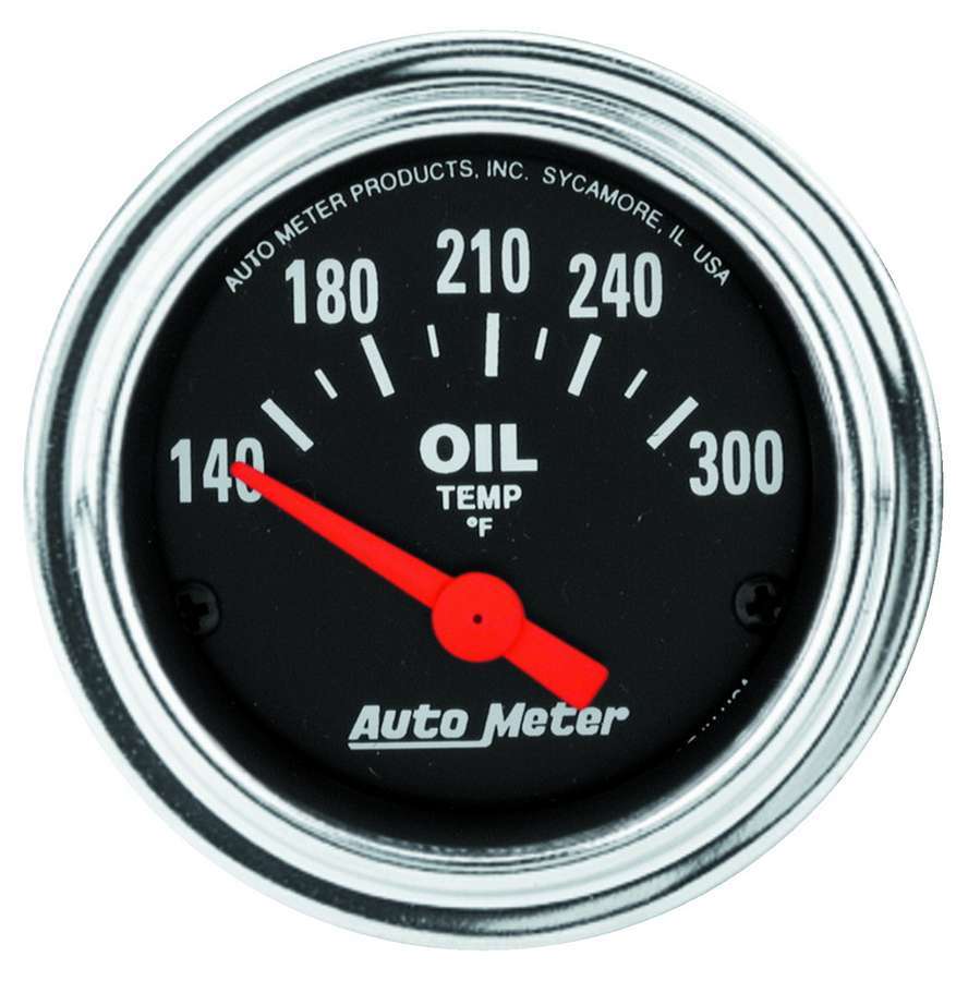 AUTOMETER 2543 - 2-1/16in Oil Temp Gauge 140-300 image