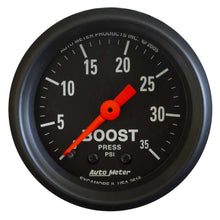Load image into Gallery viewer, AUTOMETER 2616 - 2-1/16in Z-Series Boost Gauge 0-35psi image